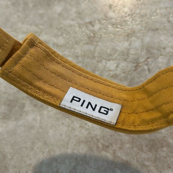 PING Mustard Yellow Visor NWOT - Picture 3 of 5